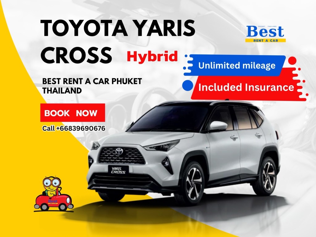 Toyota Yaris Cross Hybrid Rental in&nbsp;Phuket